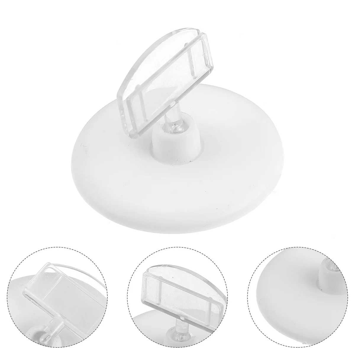 

12 Pcs Supermarket Label Holder Advertising Clip Price Tag Sign New Material