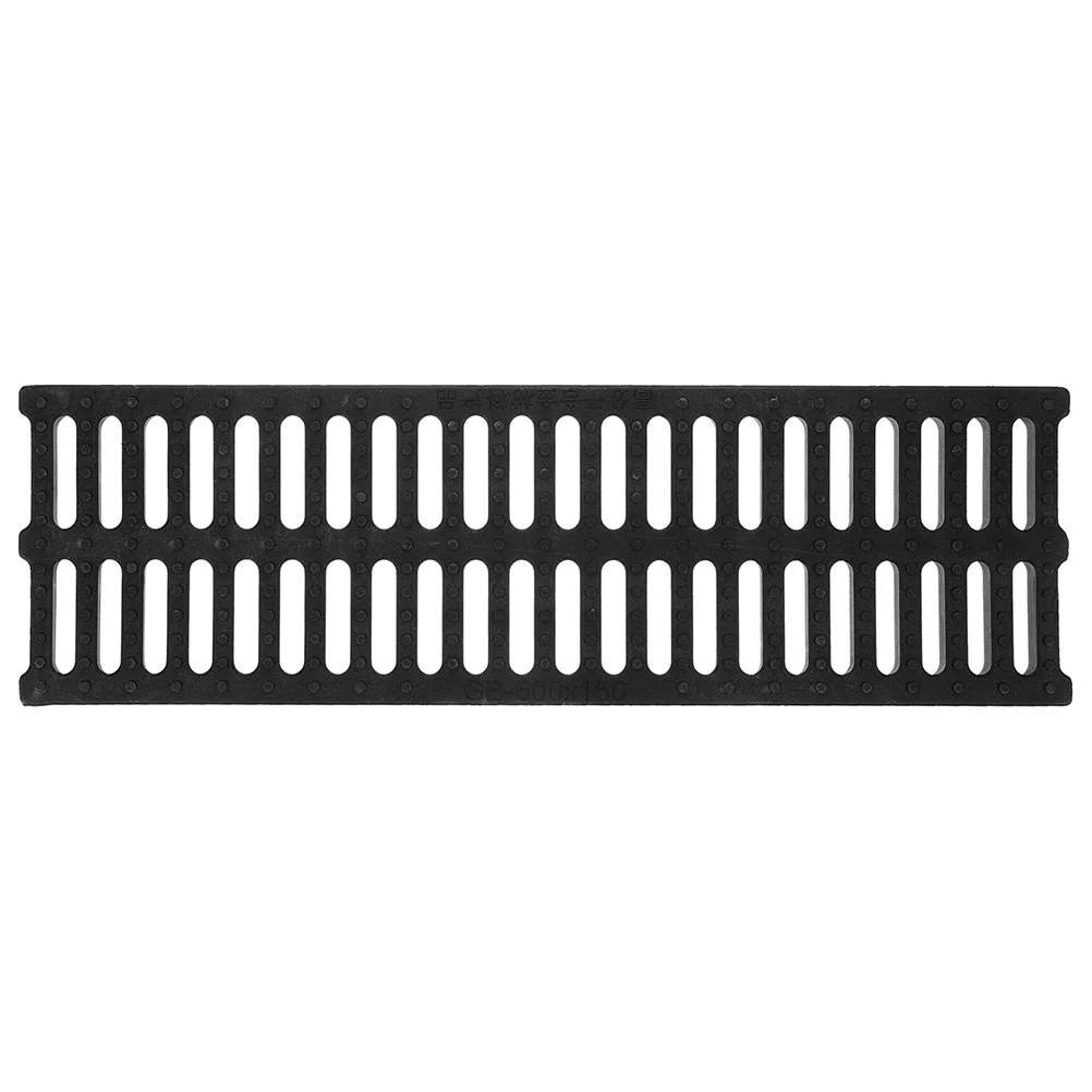 

Trench Cover Kitchen Drain Grate Outdoor Sturdy Replaceable Sewer Professional Supply Plastic