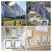 Système d'énergie solaire domestique, ensemble photovoltaïque complet, Kit hybride 12kw 12000 watts, contrôleur MPPT, panneau solaire, onduleur Pv 5