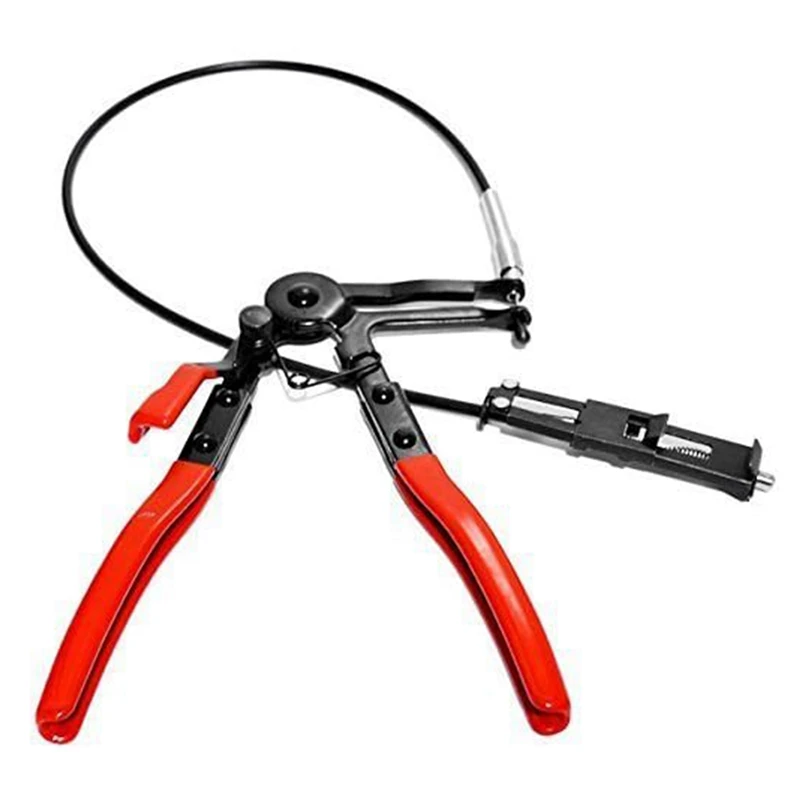 

1 PCS Flexible Throat Tube Bundle Clamp Clamp Cable Flexible Cord Hose Clamp Red&Black