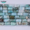 Genuine Dominican Larimar Hexagonal Beads 7x10mm Gemstone Beads for DIY Jewelry, Healing Crystal , Spiritual Energy Crafts 1