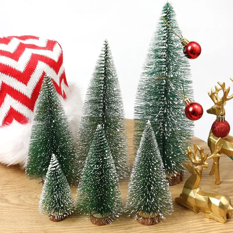 10-30cm Christmas Tree Christmas Decoration for Home Decor Xmas Pendant Navidad New Year Ornaments Party Supplies Accessory for christmas tree ornaments mini christmas tree