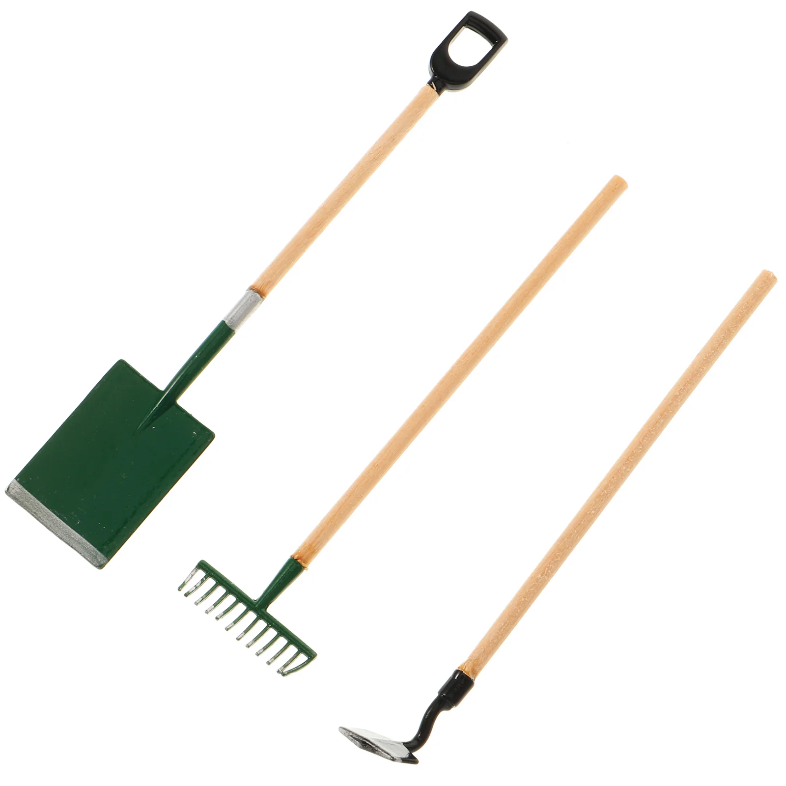 

Toys Garden Tool Model Early Educational Mini Accessories Wooden Dollhouse