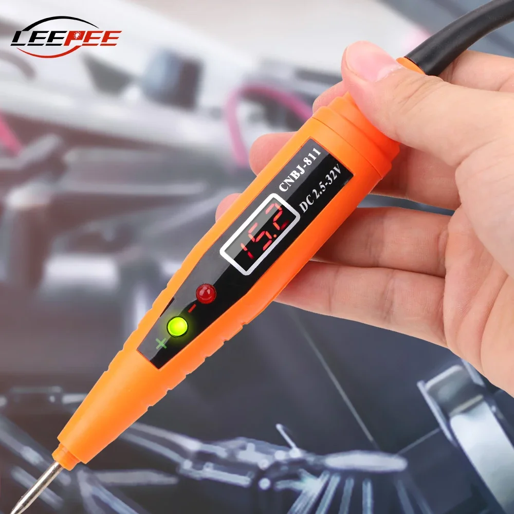 

24V 12V Electric Test Pen Probe Control For Car Tester Volt Auto Battery Diagnostic Tools Truck Trailer Motorcycle Accessories