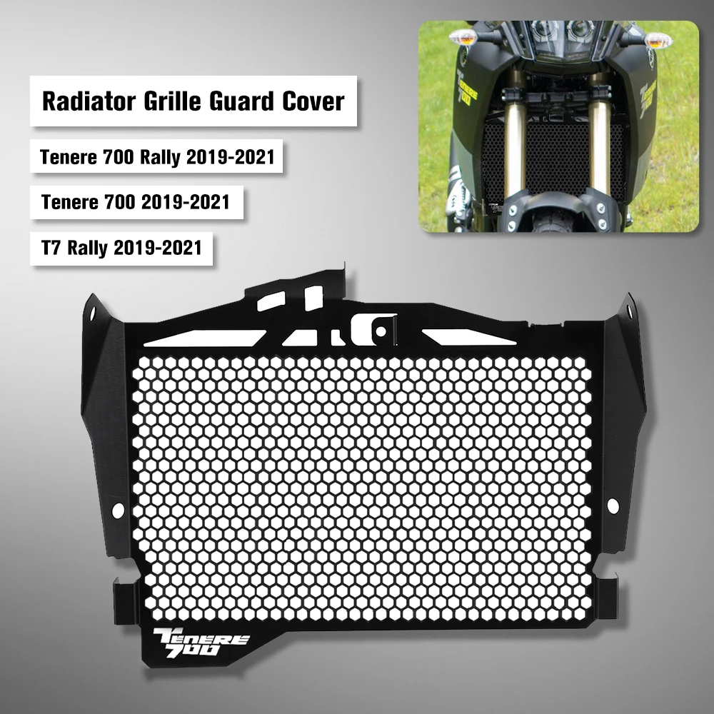 

Radiator Guard Fit For YAMAHA Tenere 700 2019-2020 2021 Tenere700 Motorbike Radiator Grille Protector Cover Aluminum Accessories