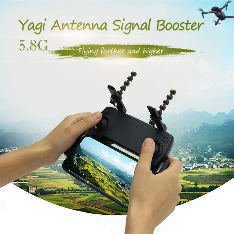 Усилитель сигнала антенны Yagi 2 шт. усилитель диапазона для DJI Mavic Air/Pro/Smart Controller/Phantom
