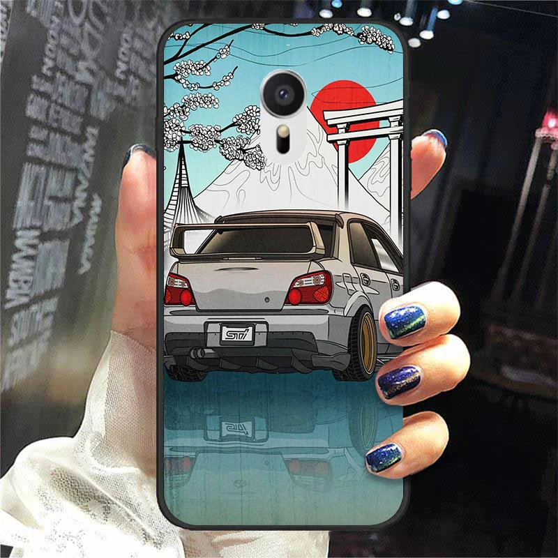 Silicone Phone Case For Meizu MX5 MX6 Cases Soft Cover Fundas For meizu mx5 mx6 Shell Fashion Cool JDM Sports Car Bumper best meizu phone cases Cases For Meizu