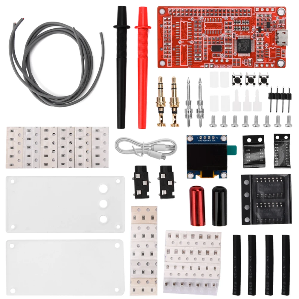 DC 5V 10000uF 10MΩ M181 Inductance Capacitance Meter LCR Bridge Tester Module Kit High Precision DIY Kit Component Tester 6