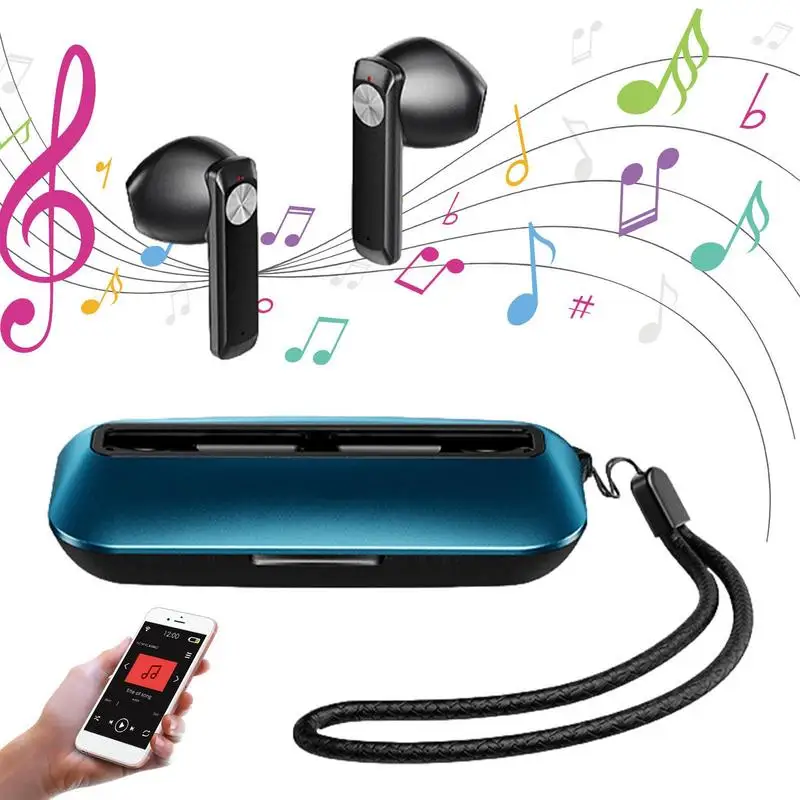 Беспроводные наушники, Беспроводные спортивные наушники с Bluetooth, улучшенное аудио, легкое управление, тонкая и стандартная батарея