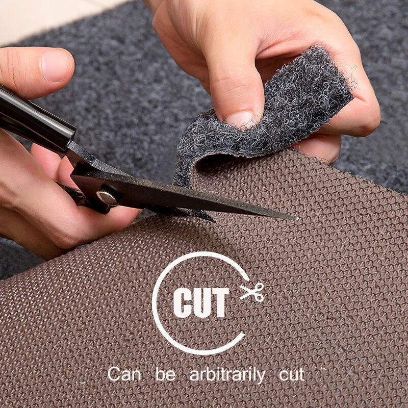 Non-Slip Shower Mat Can Arbitrary Cutting Bathroom Rugs Used for