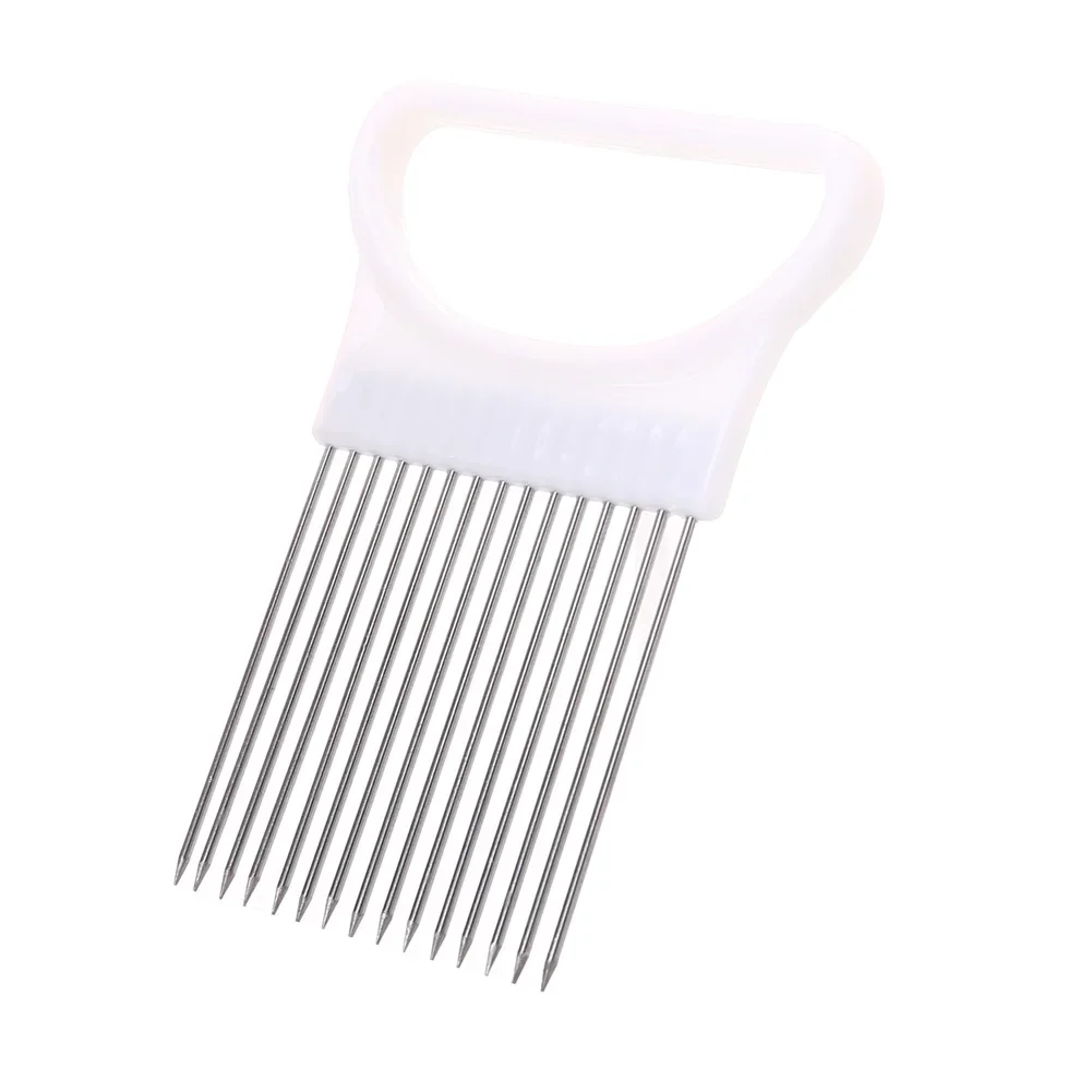 1 PC มัลติฟังก์ชั่หัวหอมมะเขือเทศตัดเครื่องตัดผัก Gadget Chopper Aid ท่องเที่ยวผู้ถือหั่นเครื่องมือห้องครัว 1