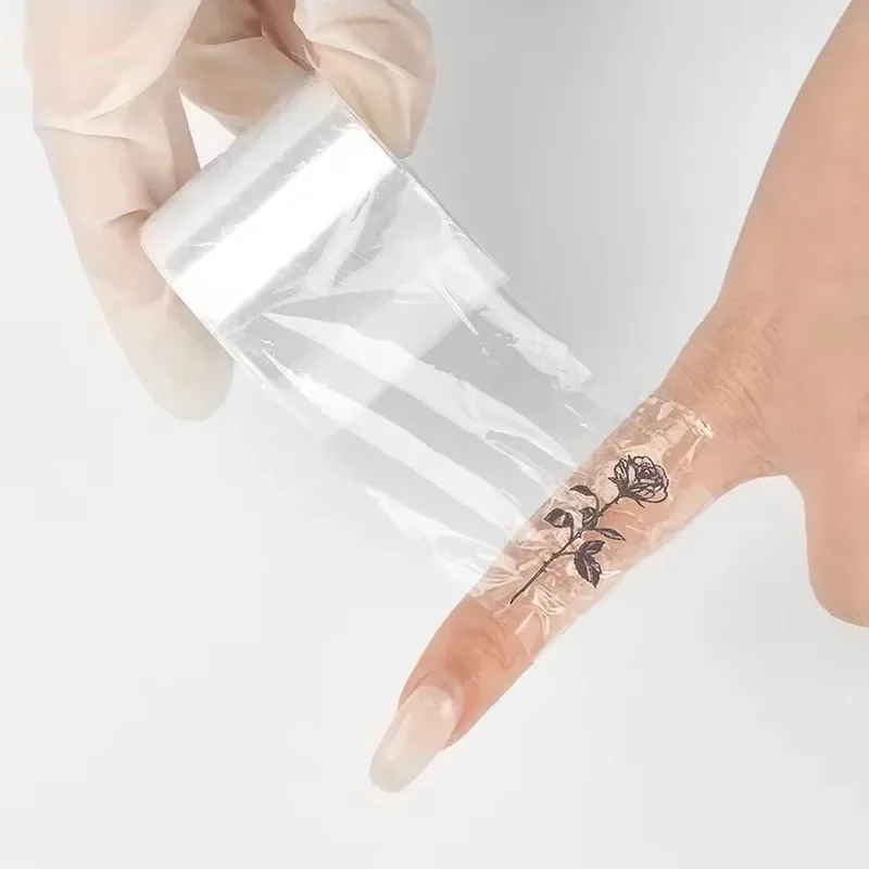 Tattoo Clear Plastic Wrap Preservative Microblading Film for Permanent Makeup Eyebrow Tattoo Accessories Beauty Tool for Salon