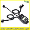 K808 Camera Flash Macro Light Flexible Macro LED Speedlight with Dual Flash Light Universal Flash for DSLR Sony Nikon Canon 1