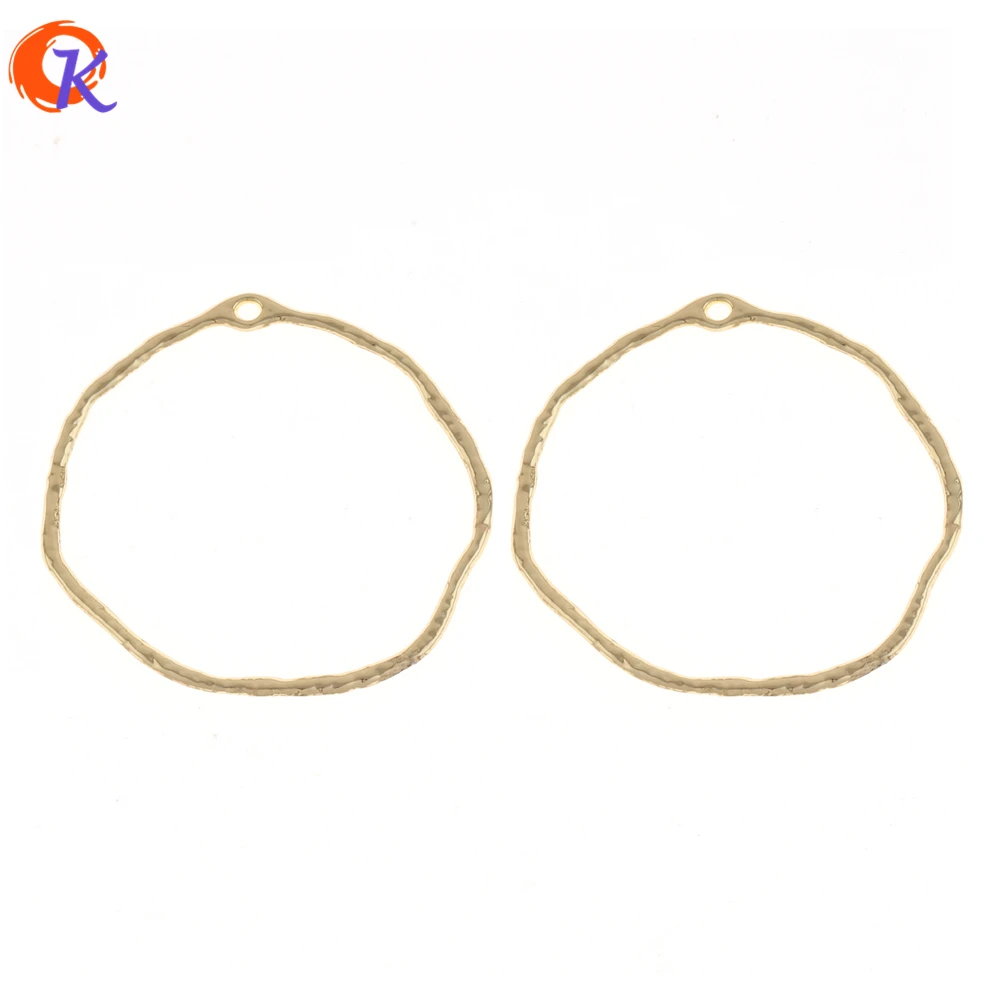 코디 얼 디자인 100Pcs 44MM 36MM 22MM 쥬얼리 액세서리/귀걸이 결과/손으로 만든/아연 합금 부품/둥근 모양/보석 만들기