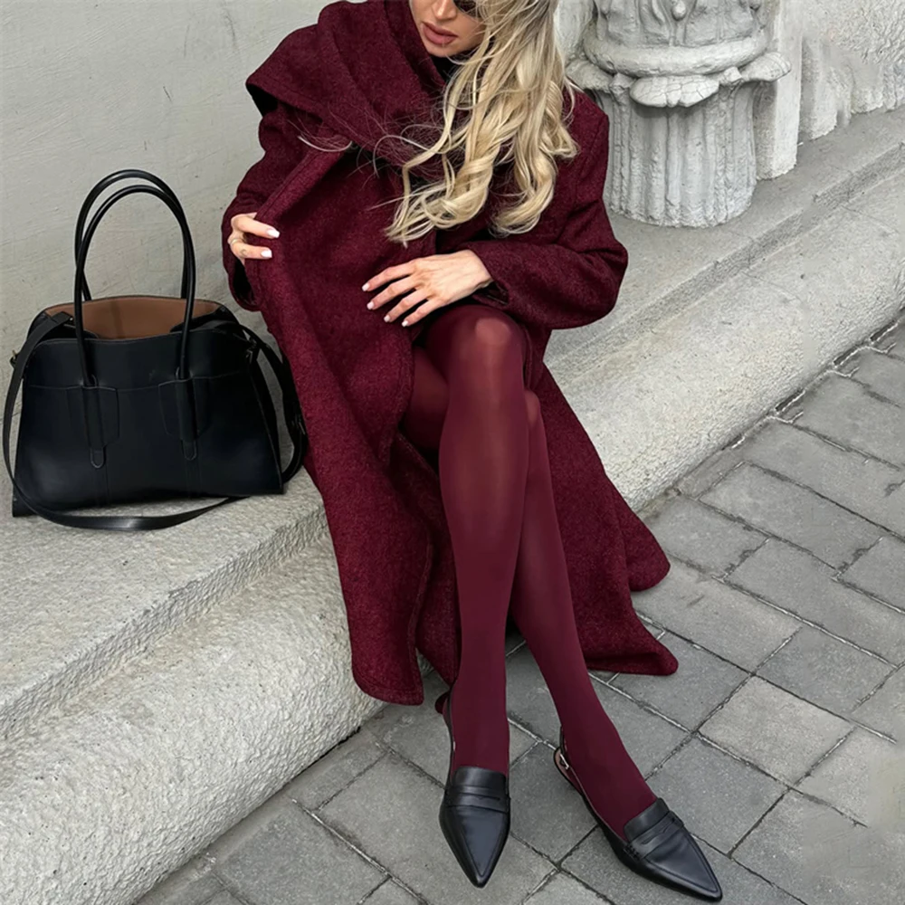 Women's Elegant Super Elastic Tights - Red Sexy Pantyhose