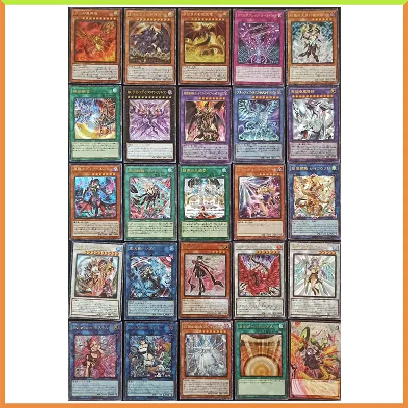 Anime Yu-Gi-Oh DIY ACG Tabletop Battle Game Collection Cards Black Magician Red Eyes Black Dragon Toys for boys Birthday Present