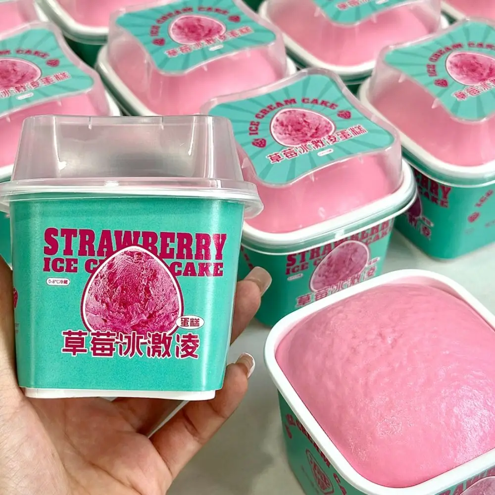 Slow Rebound Slow Rising Sticky Bread Food Soft Bread Squeeze Toy Creative Simulation Ice Cream Slow Rebound Toy 2