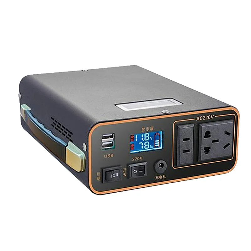 

220 110volt ac electricity 1500w wireless solar power station portable charger 100000 mah bank phone