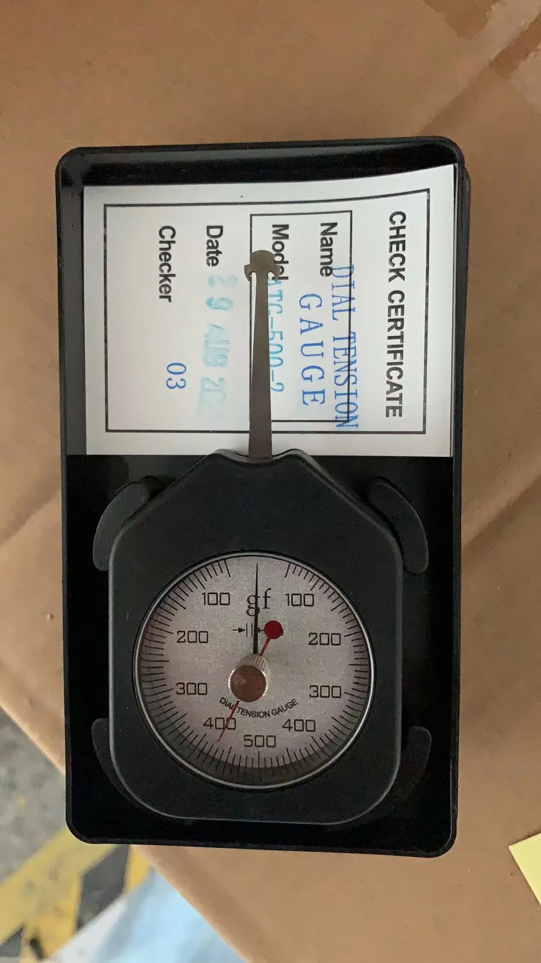 Analog Teeth Tension Meter Tooth Orthodontic Tensiometer 500G