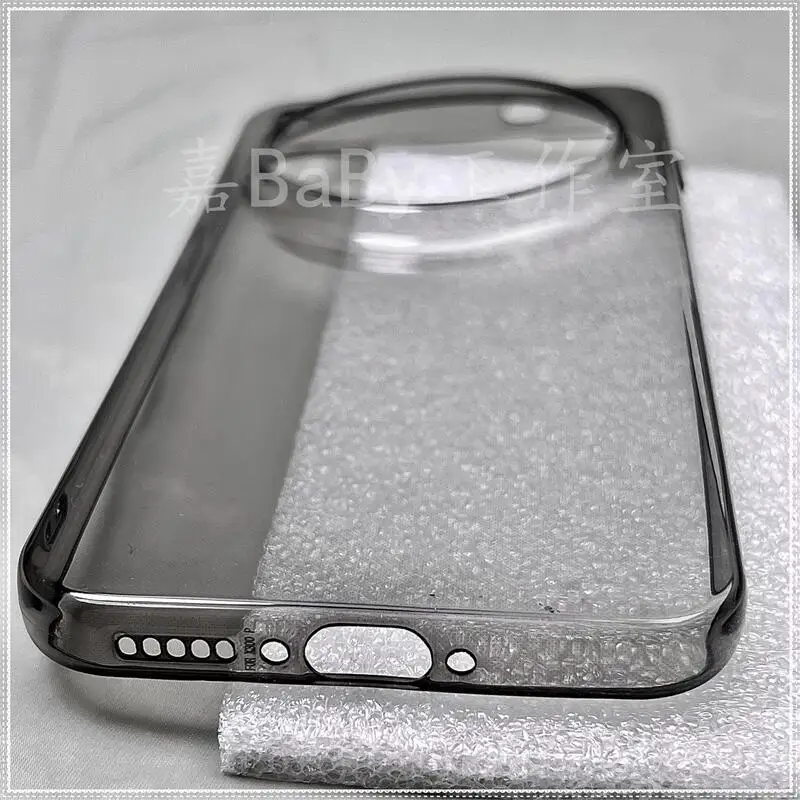 Transparent Shockproof TPU Silicone Phone Case - Lightweight and Durable Cover
