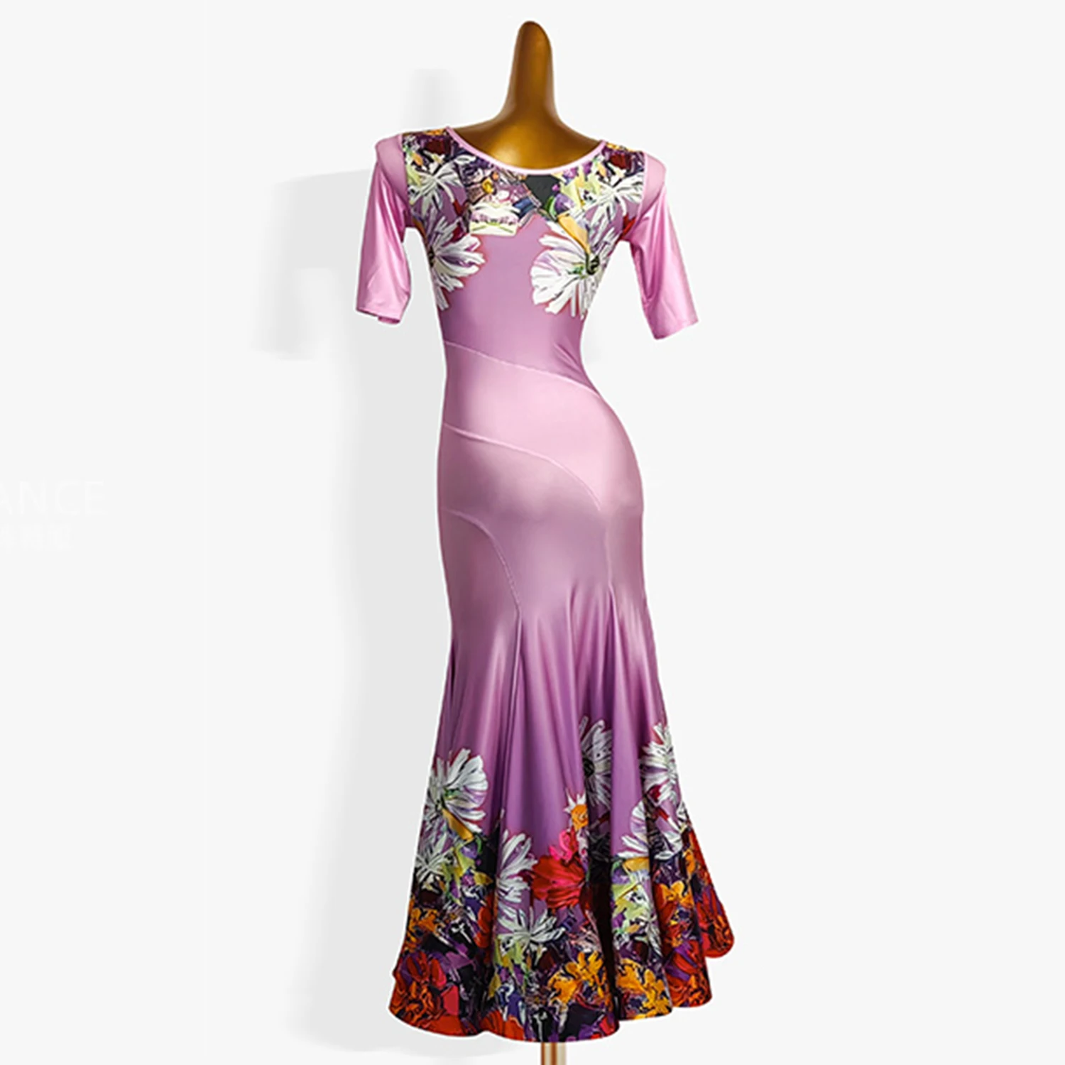 green emerald velvet dress Touchline Tango Dress / Swan Flared Series