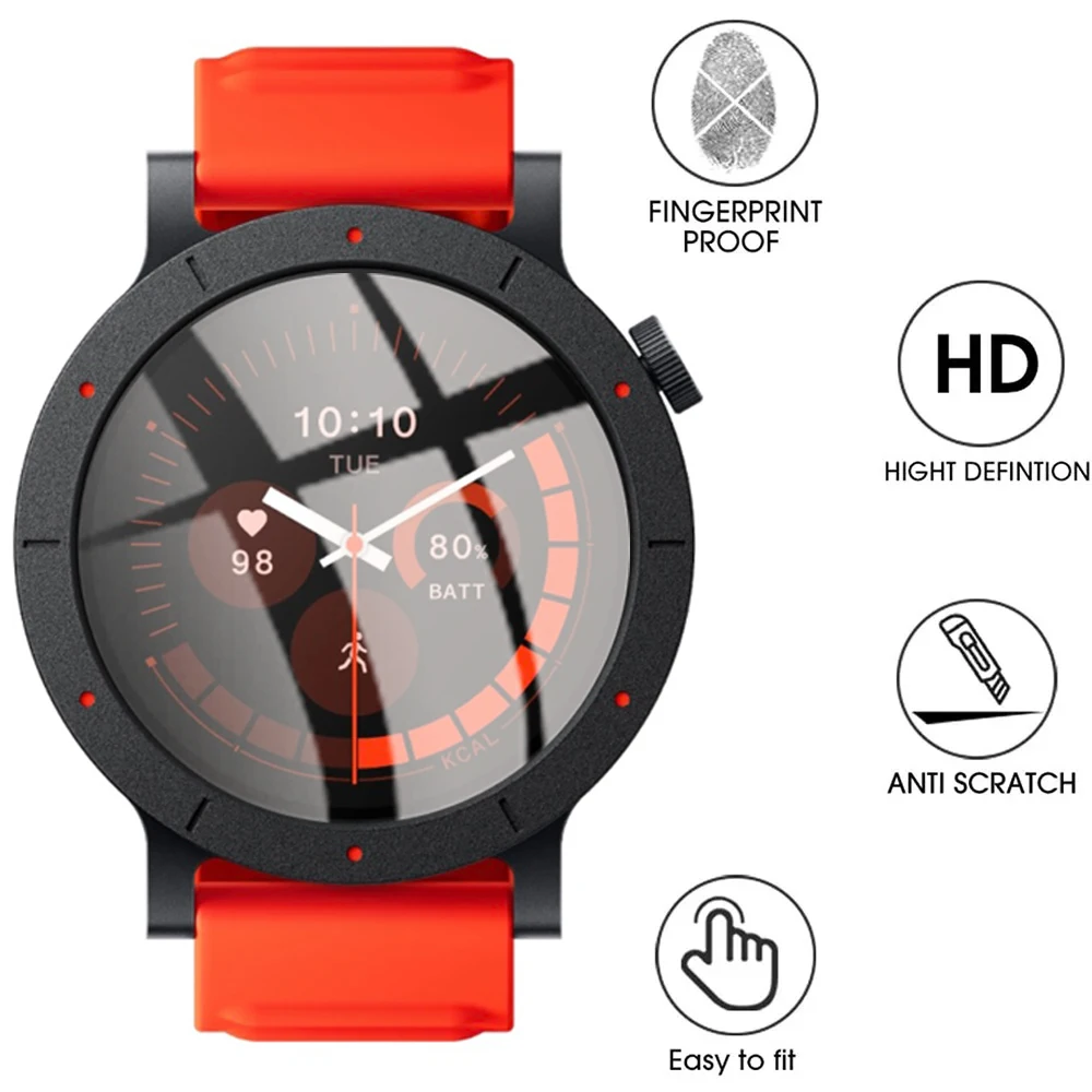 Hydrogel Film Anti-Scratch Screen Protector for Smartwatch - 1-5 Pack