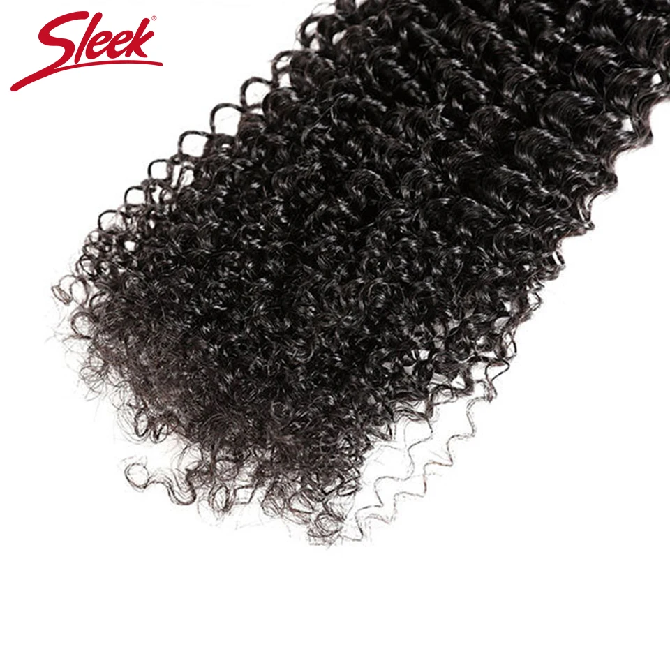 Sleek Peruvian Human Hair Weave Bundles Raw Kinky Curly Human Hair Bundles 30 32 34 Inch 1/3/4 Bundles Deep Curly Hair Extension