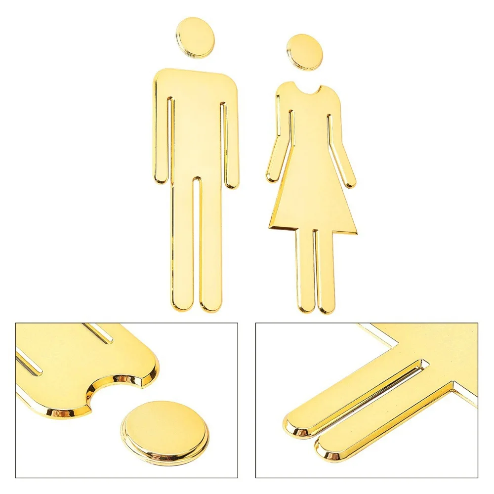 3D DIY Toilet Door Sign image 5