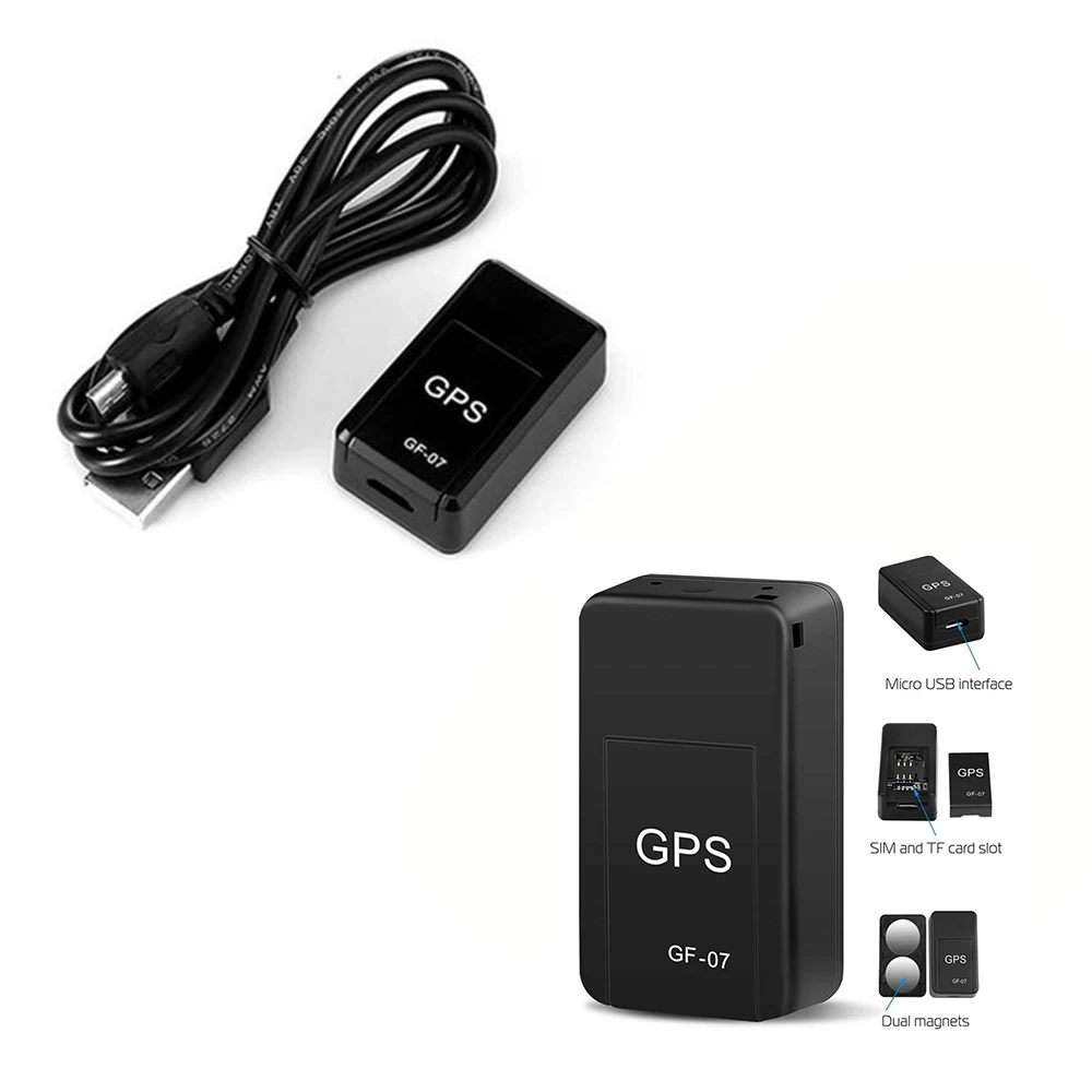 Mini rastreador de carro GF-07 magnético gps em tempo real rastreamento localizador dispositivo magnético rastreador de gps em tempo real localizador de veículo