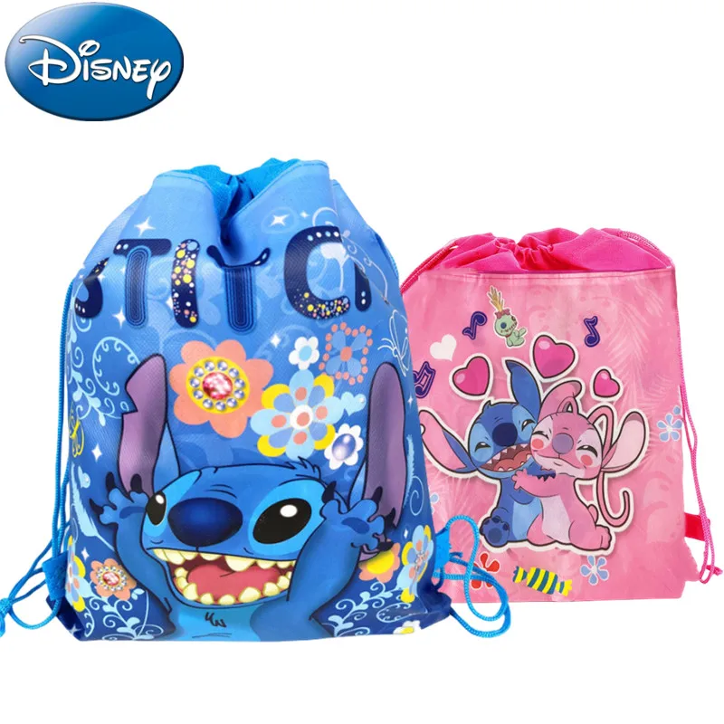 Disney Anime Lilo&Stitch Backpack Drawstring Bag Stitch Party Decorations Gift Bag Kid Birthday Party Baby Shower Supplies Gifts 1