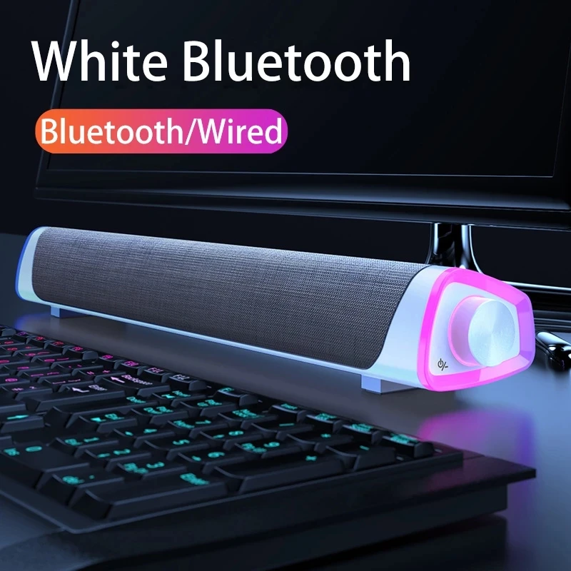 

3D Computer Speakers 5.0 Wired Loudspeaker Surround Soundbar Speaker Stereo Subwoofer Sound bar for Laptop Notebook PC