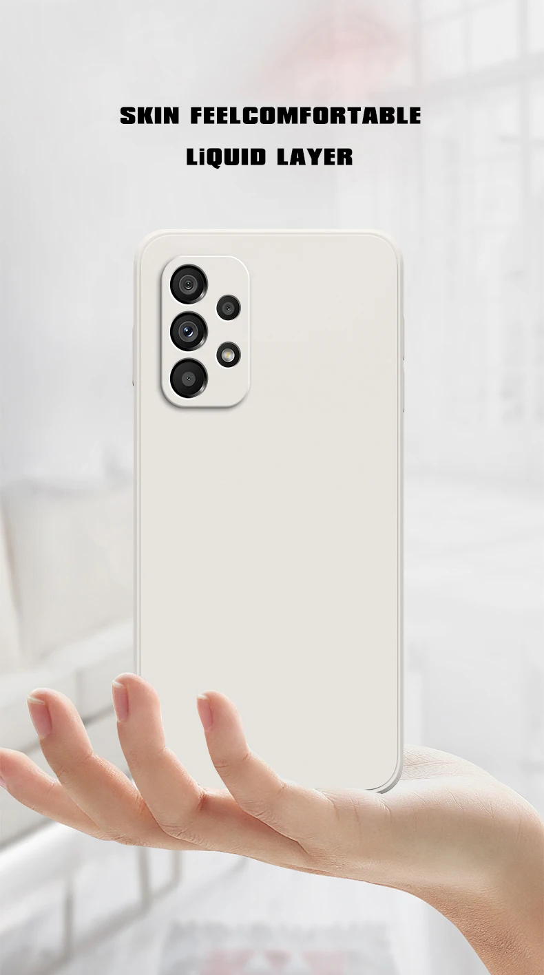 Silikonhülle für Samsung A13 A23 A33 A53 A73 A14 A24 A34 A54 A05 A15 A25 A35 A55 5G Back Cases – Detail 3
