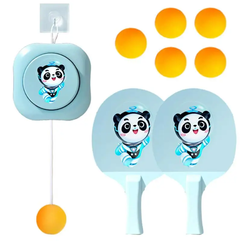 

Table Tennis Trainer Set Table Tennis Parent-Child Interactive Exerciser Pingpong Balls Training Adjustable 2-18 Years Old Kids