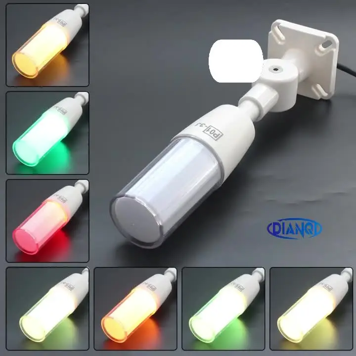 Voyant Lumineux Industriel Tricolore LED - 12/24V Ou 220V, étanche IP54, Pour Machines Et Alarmes
