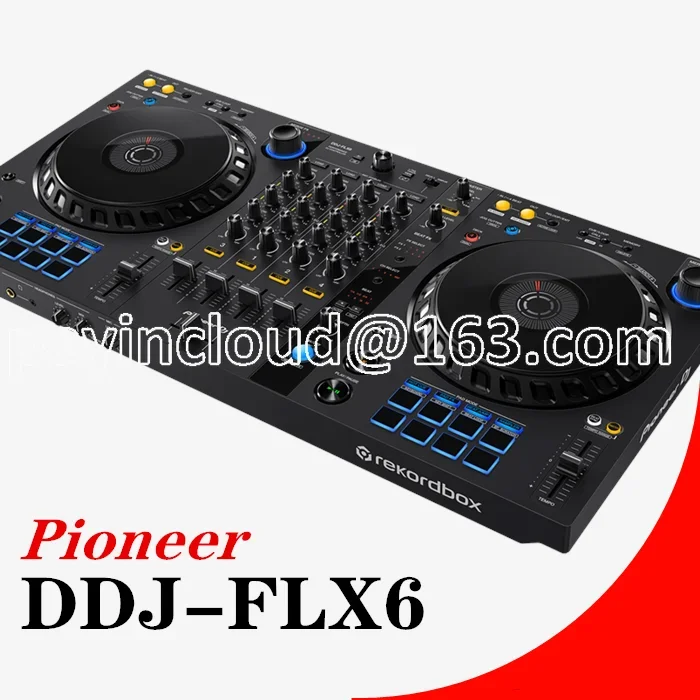 Pioneer DDJ-FLX6 DJ Disk Recorder Controller Box Vier-Weg DJ Disc 