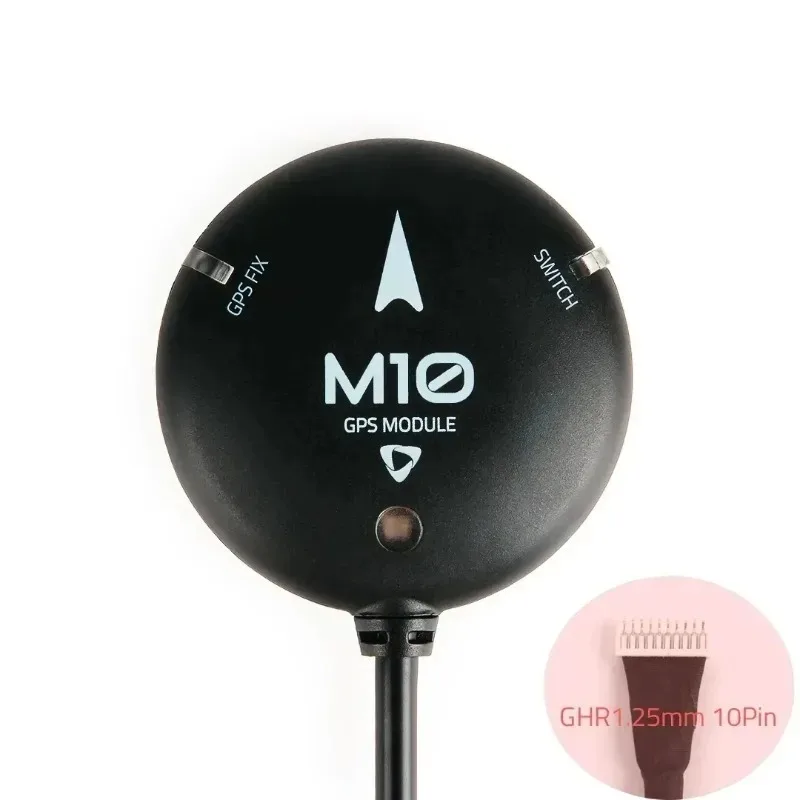 Connecteurs du module Holybro M10 GNSS avec boussole IST8310 et buzzer