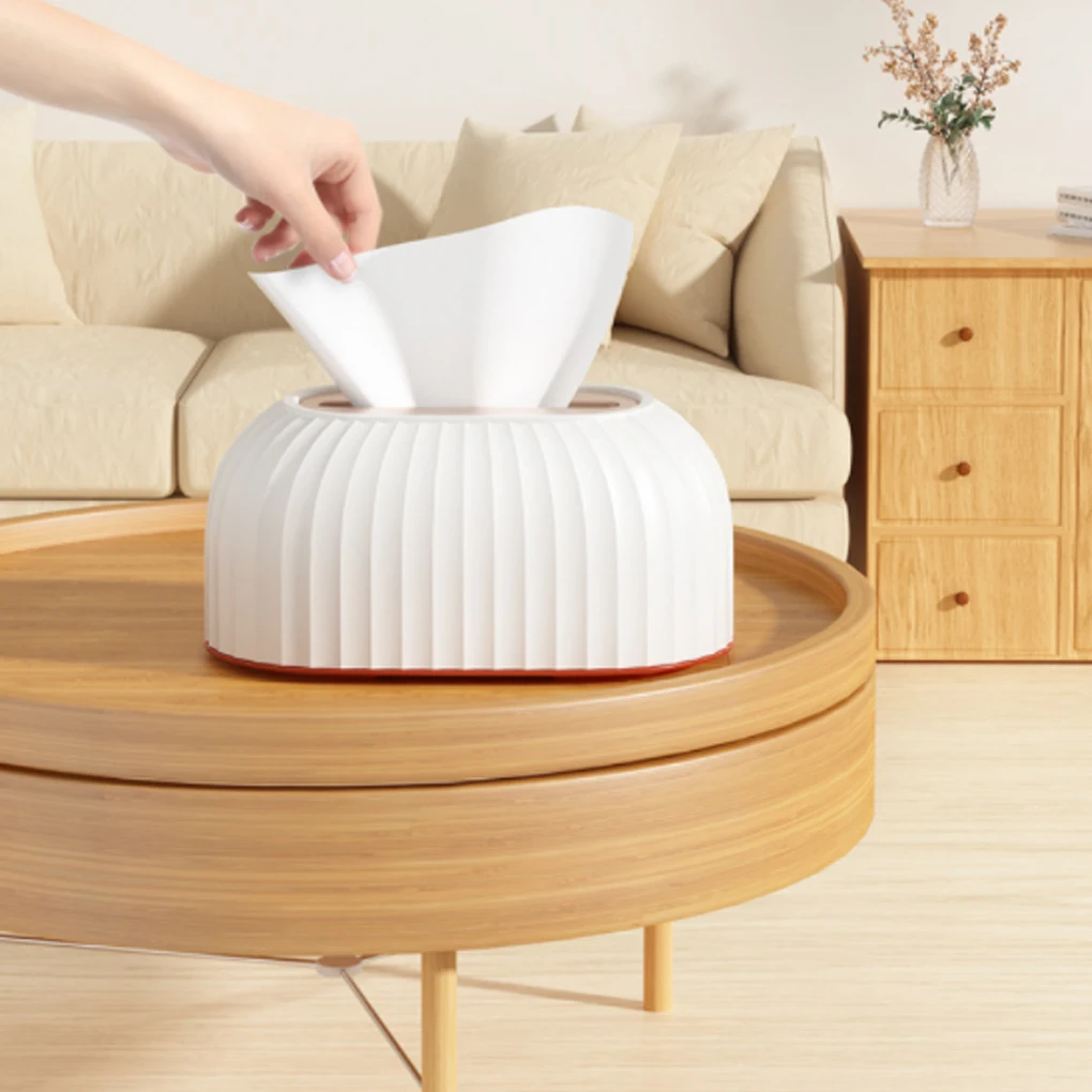 

Nordic Striped Tissue Box Holder Toilet Paper Box Table Napkin Holder High Quality Car Tissue Paper Dispenser Home Decoration