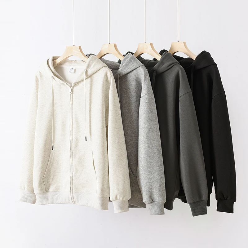 남성용 러닝 스웨트셔츠 가을 야외용 가디건 피트니스 후드 스웨트셔츠 봄 여성용 통기성 솔리드 조깅 캐주얼 스포츠웨어