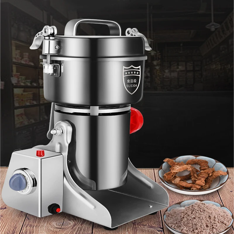 800G Spice Grinder Grain Herb Spices Mill Coffee Grinder Machine Swing Type  Grains Grinder Medicine Wheat Mixer Dry Food Grinder - AliExpress