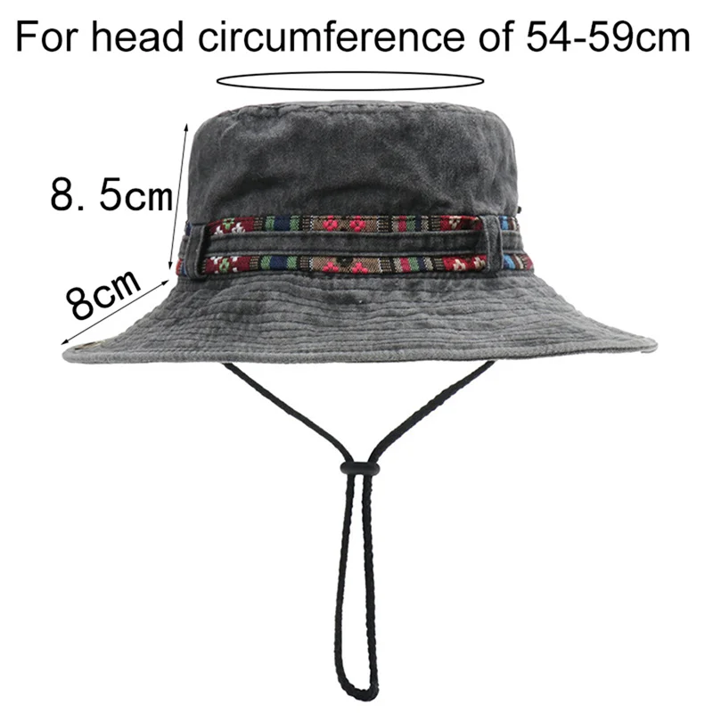 UV Protection Sun Hats For Women Men Fishing Hiking Bucket Hat Ribbon  Design Outdoor Beach Cap - AliExpress