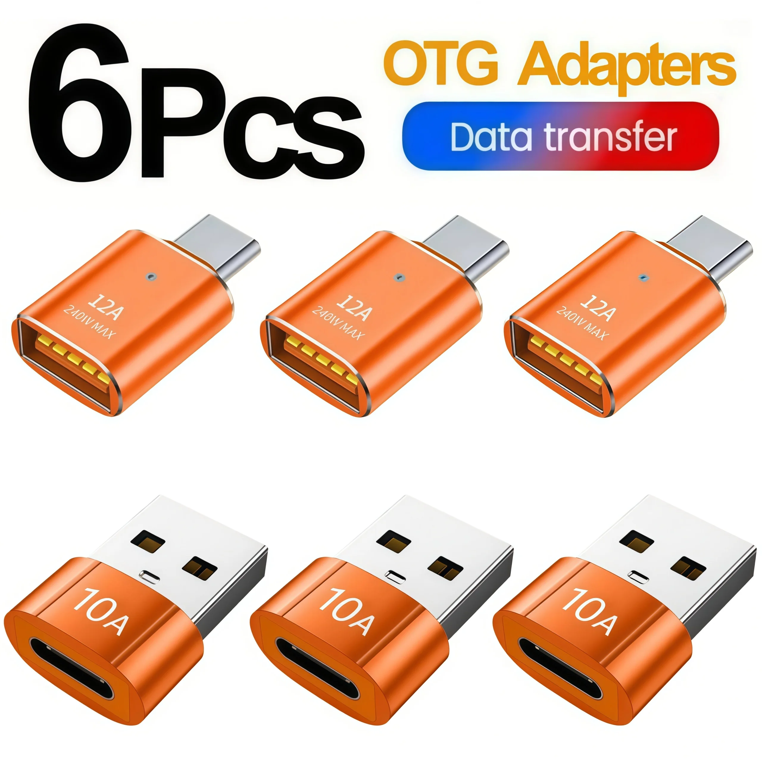 High-Speed USB C to USB Adapter with Fast Charging & 480MBps Data Transfer