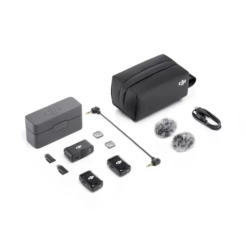 Original DJI MIC 2 Direct Bluetooth Connection 250m 820 ft. Range 18 Hours Total Operating Time