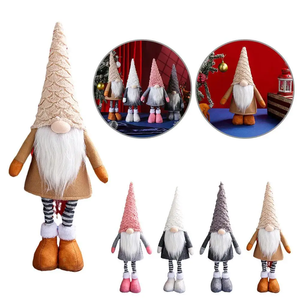 

Рождественская карликовая кукла гнома без лица, Шведский гном Санта томте, Рождественская Кукла без лица, гномы, Рождественское украшение, домашний стол