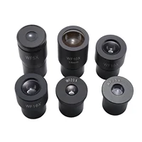 Biological Microscope Eyepiece School Science Educational Optical Microscope Glass Lens WF5X WF10X WF15X WF16X WF20X WF25X 1