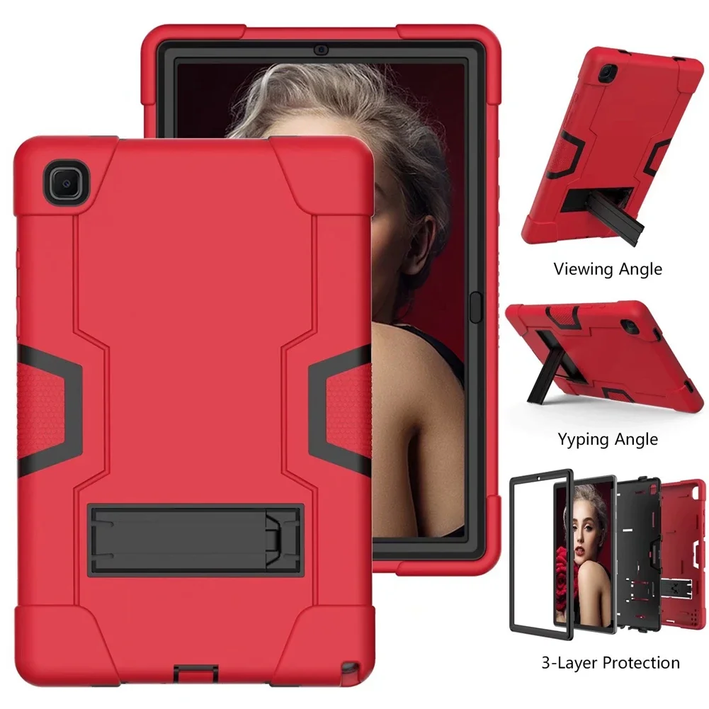 

For Samsung T500 T505 Case Heavy Duty Shockproof Military Stand Kids Cover For Samsung Galaxy Tab A7 10.4" 2020 SM-T500 SM-T505