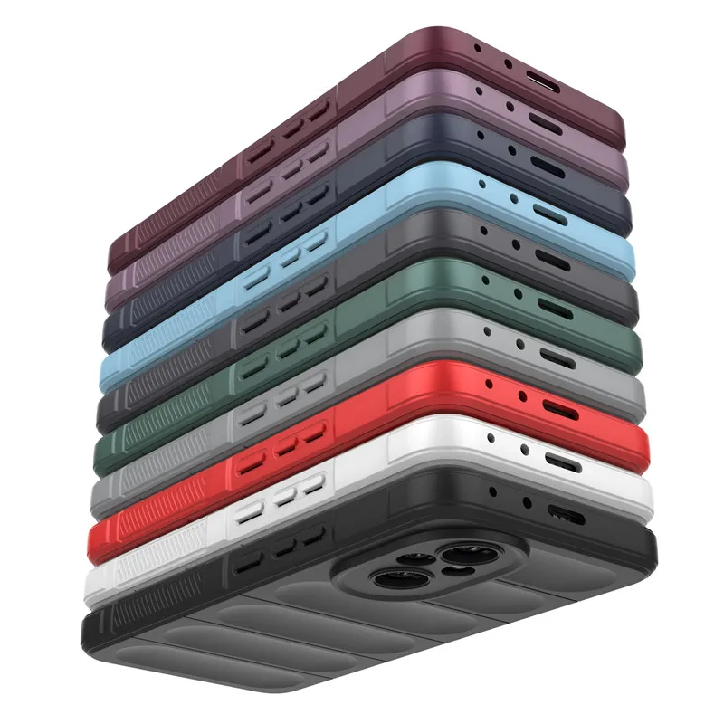 Shockproof Rubber Silicone Protective Bumper Case - For Honor 200 5G, 6.7 Inch