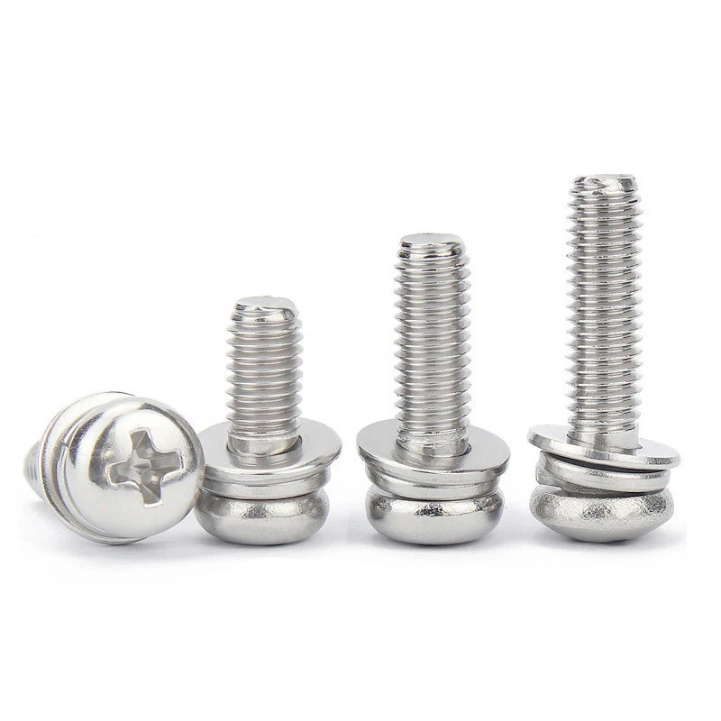 400pcs M2 M2.5 M3 M4 M5 나사 필립스 팬 헤드 나사 볼트 및 너트 플랫 와셔 기계 나사 세트 스테인레스 스틸 나사