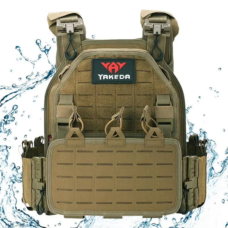 

Airsoft Vest Outdoor Training Airsoft Vest Size Adjustable Comfortable Wear Lightweight Wearing Supplies For Camping Training