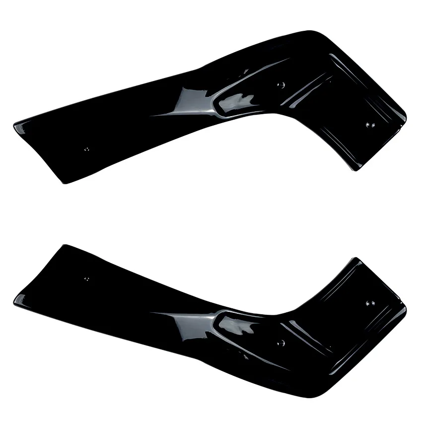For Mercedes Benz CLA Class C118 CLA35 CLA45S AMG 2020+ Car Rear Lip Bumper Side Wrap Angle Splitter Spoiler Lip Acc