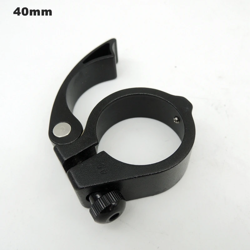 

40mm Mountain Bike Seat Tube Clamp Quick Release Aluminum Alloy Folding Seat Tube Clamp Seat Clamp Bicycle Accessories